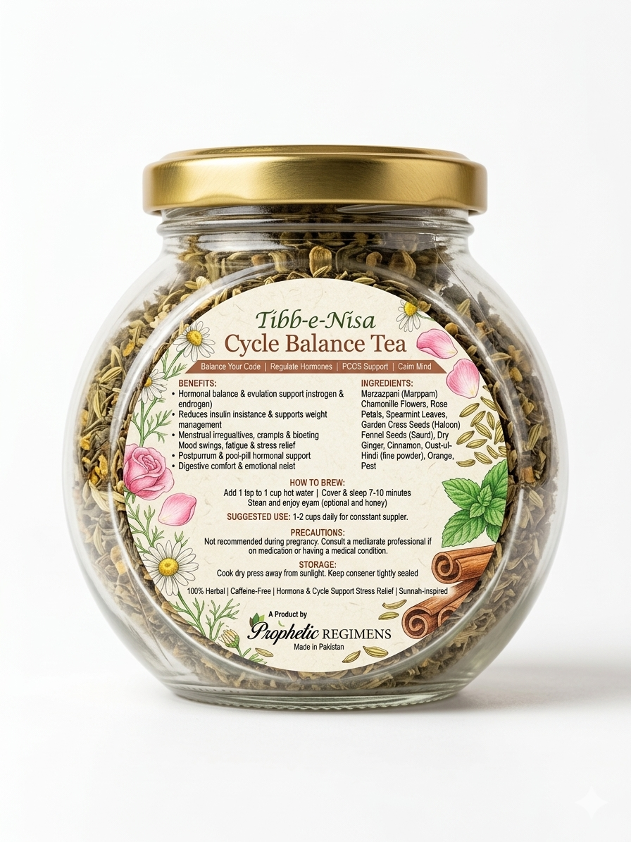 🌿 Tibb-e-Nisa Cycle Balance Tea (100g)