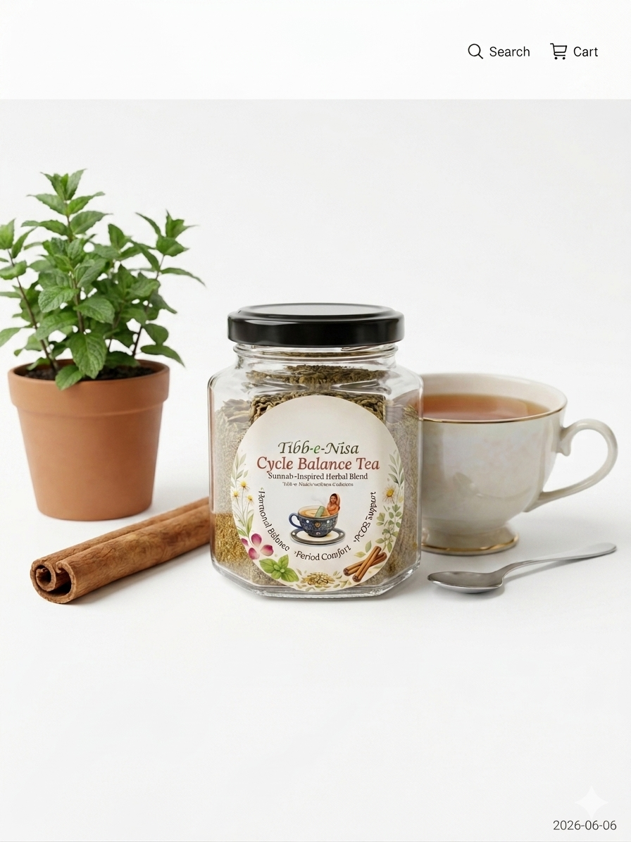 🌿 Tibb-e-Nisa Cycle Balance Tea (100g)