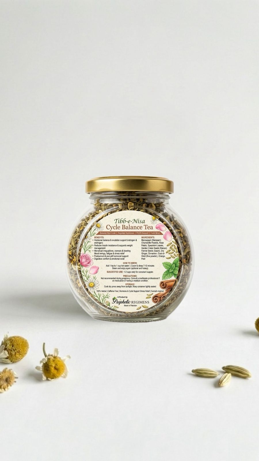 🌿 Tibb-e-Nisa Cycle Balance Tea (100g)